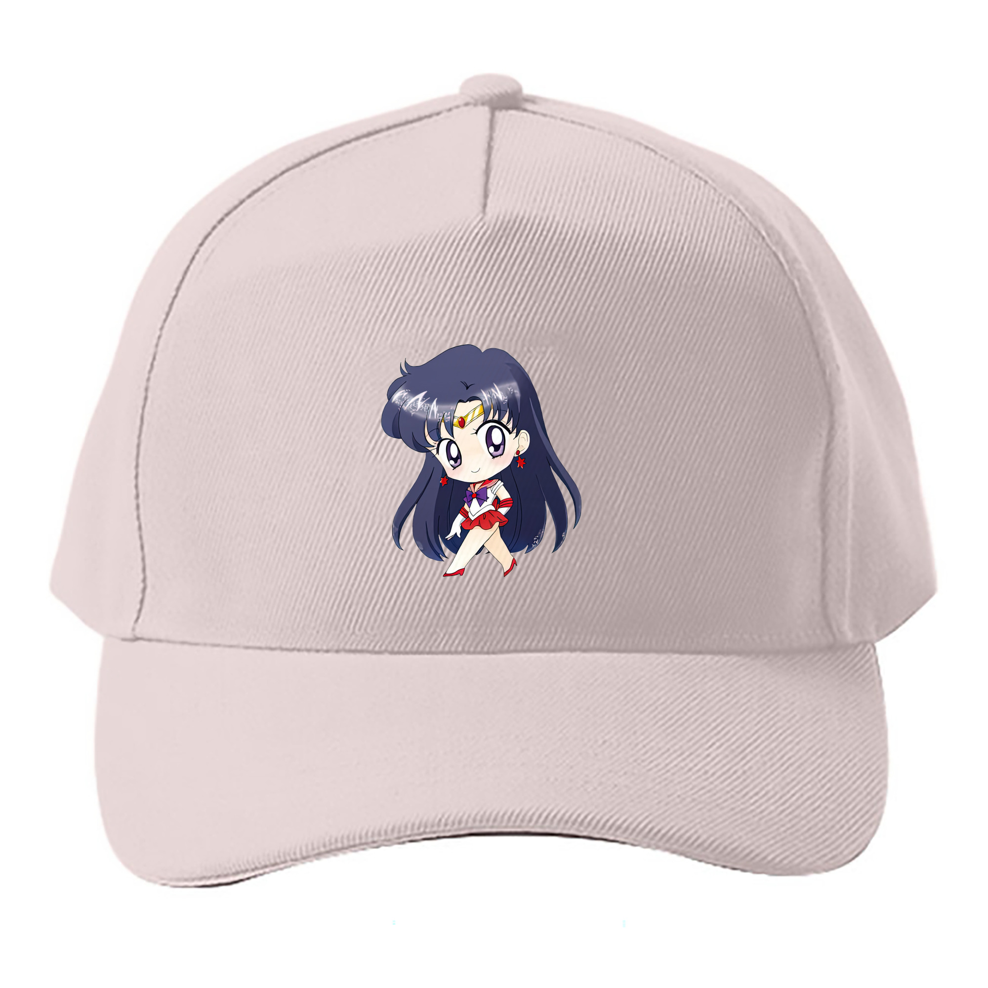 （画像用） 美少女戦士セーラームーン 火野レイ ひの レイ Sailor Moon Hino Rei （セーラーマーズ,Sailor Mars） ベースボールキャップ 綿100％ 男女兼用 帽子 スポーツ